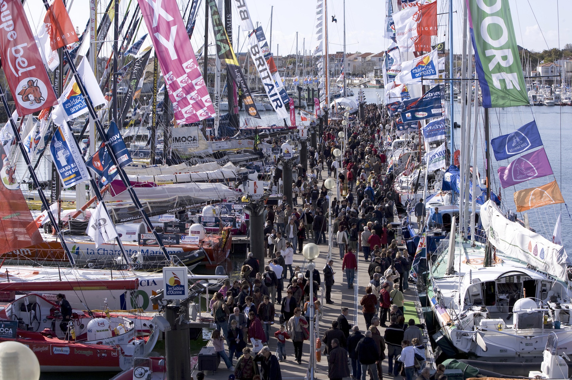 SAILING - ROUND THE WORLD RACE - VENDEE GLOBE 2008/2009 - LES SABLES D'OLONNE (FRA) - 22/10/08