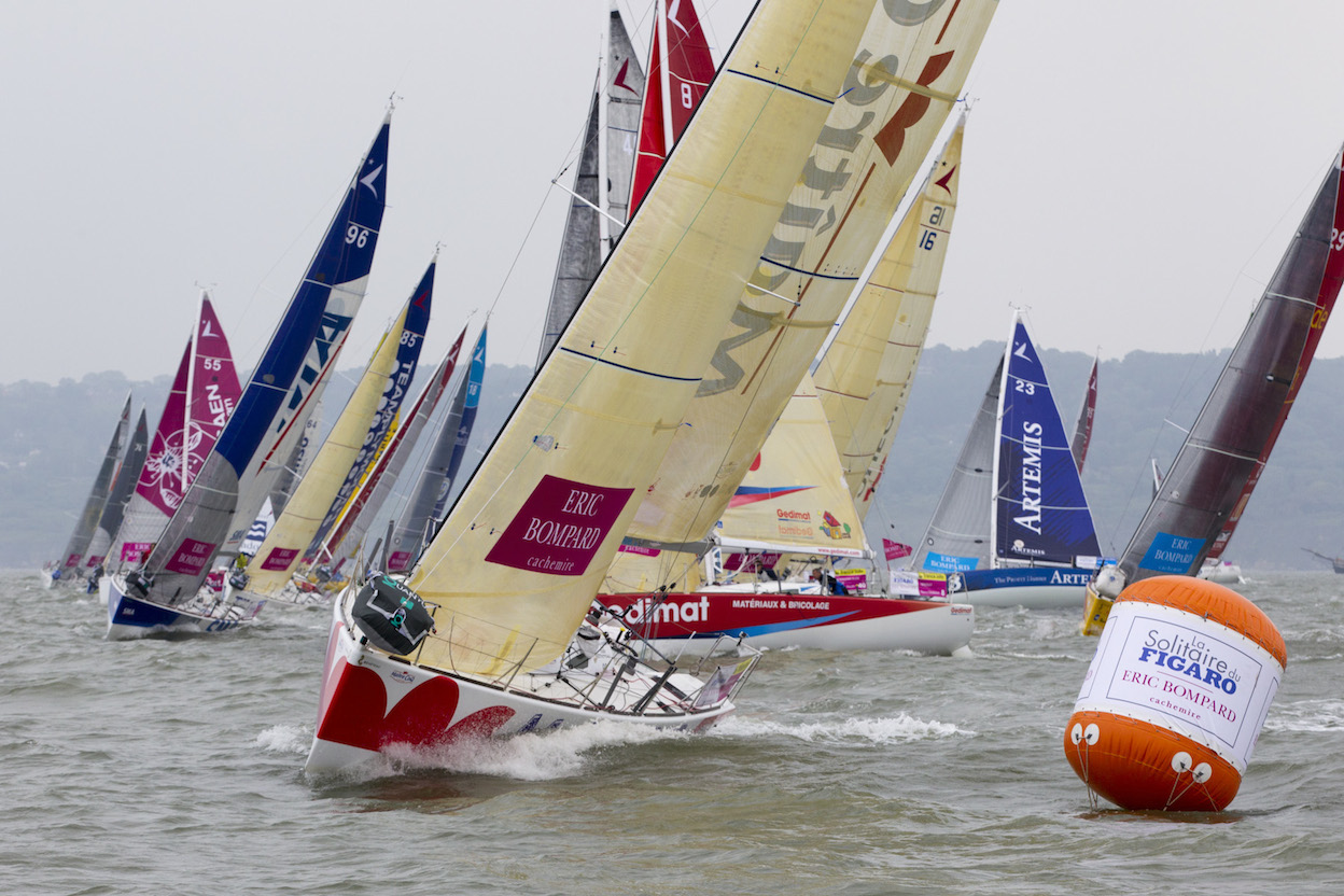 Prologue de la Solitaire du Figaro Eric Bompard Cachemire 2014