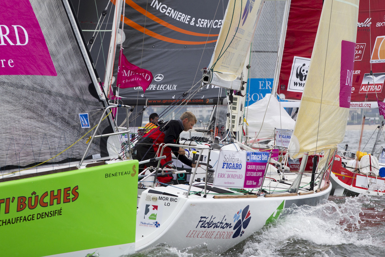 Prologue de la Solitaire du Figaro Eric Bompard Cachemire 2014