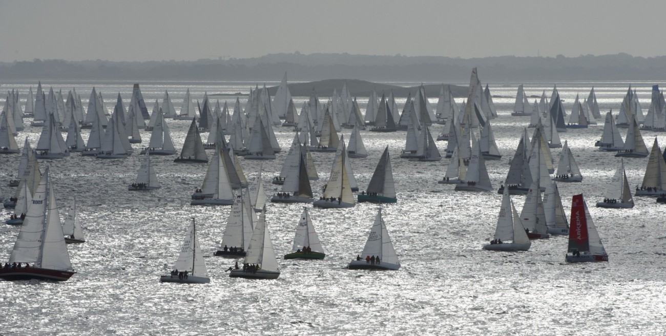 TOUR DE BELLE ILE, VOILE, REGATE, SAILING