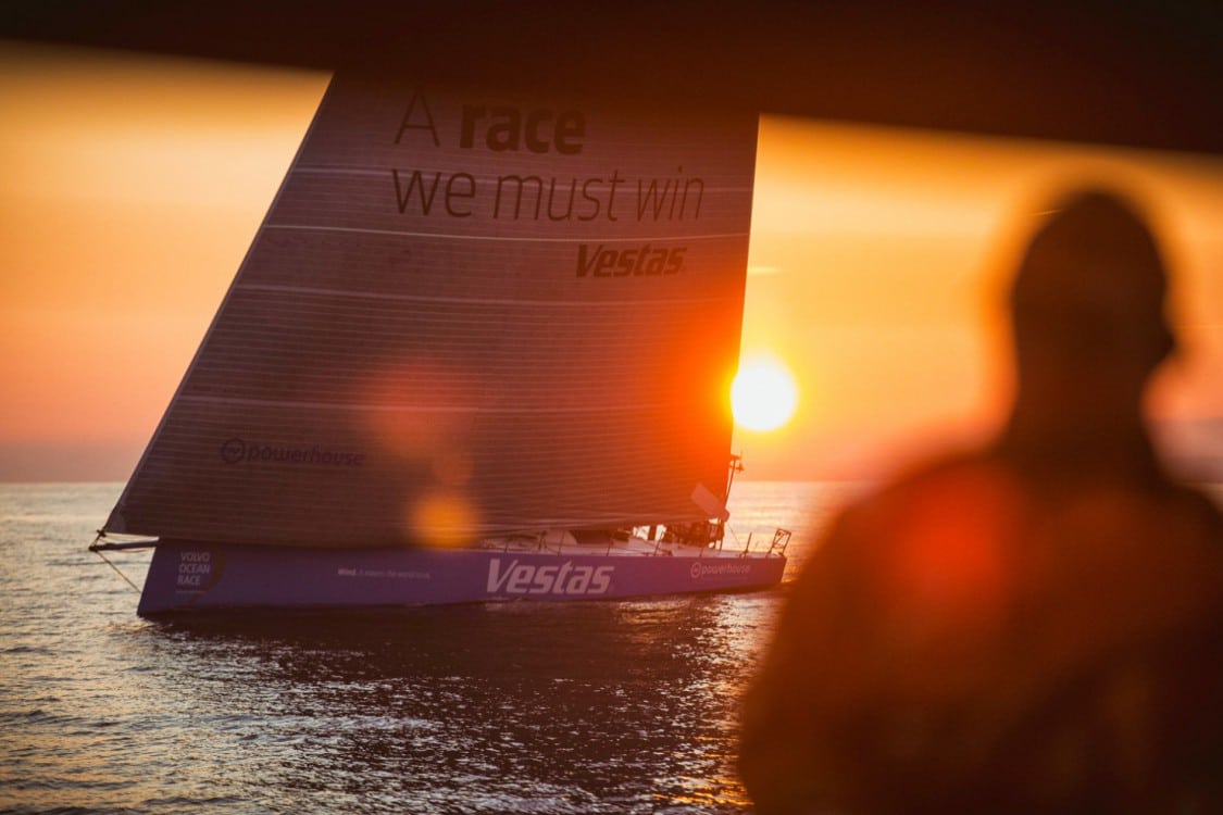 2014-15, Leg9, ONBOARD, TEAM ALVIMEDICA, VOR, Volvo Ocean Race, Ryan Houston, Team Vestas Wind, Sunset