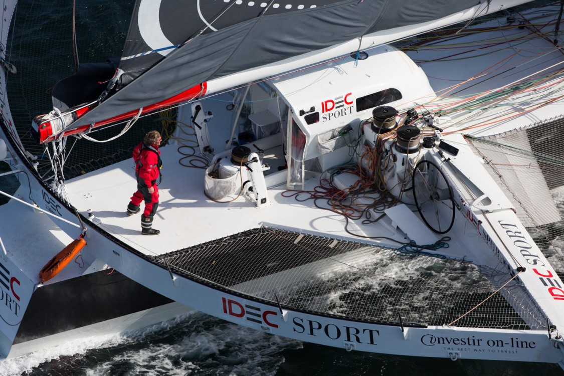 trimaran, octobre, aerial, helico, action, voile, record, entrainement, equipage, multihull, multicoque