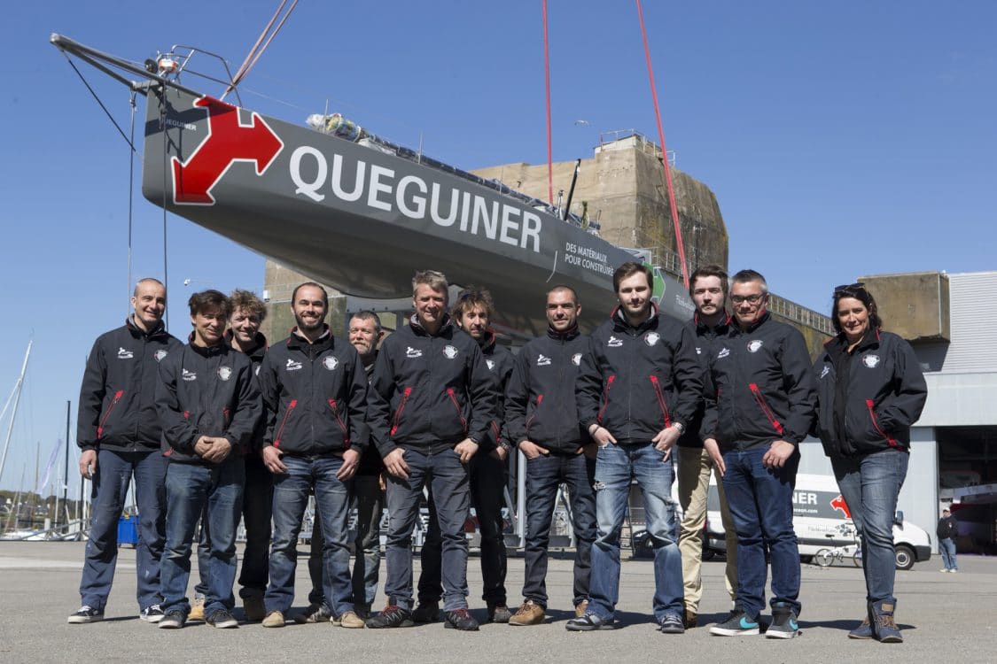 IMOCA, LEUCEMIE ESPOIR, MONOCOQUE, QUEGUINER, YANN ELIES