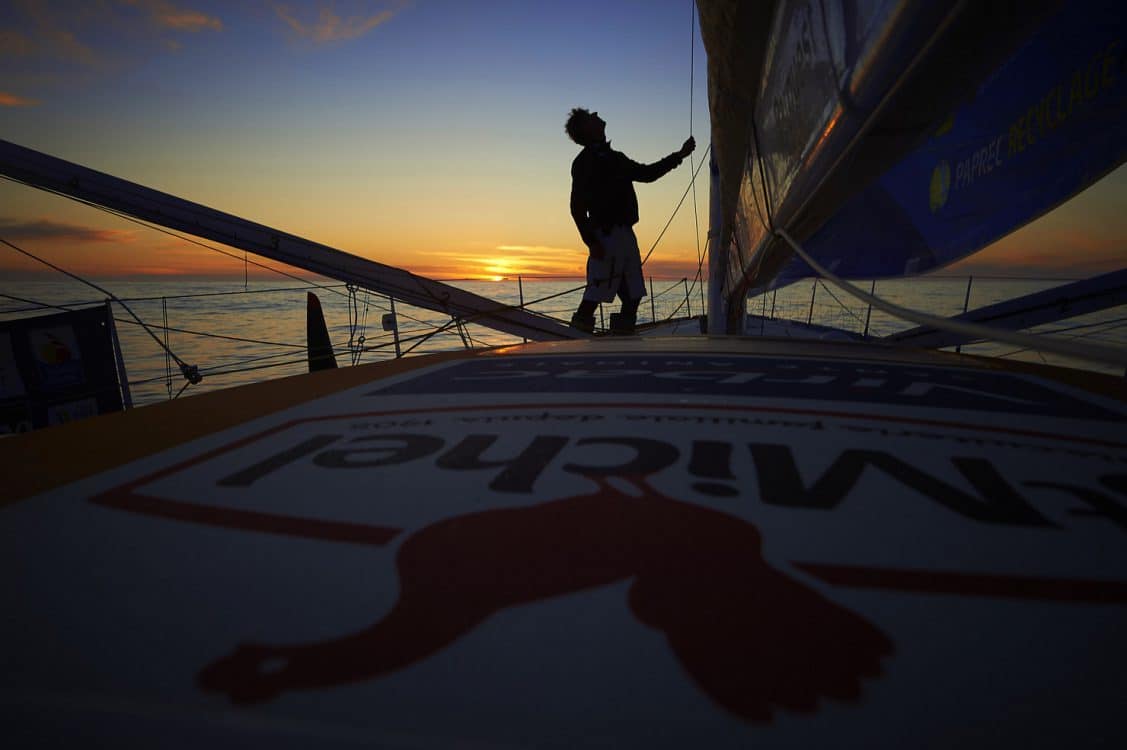 120416, ENTRAINEMENT, PETIT TEMPS, JEAN PIERRE DICK, MONOCOQUE, ST MICHEL, VIRBAC, VOILE, VENDEE GLOBE, 2016