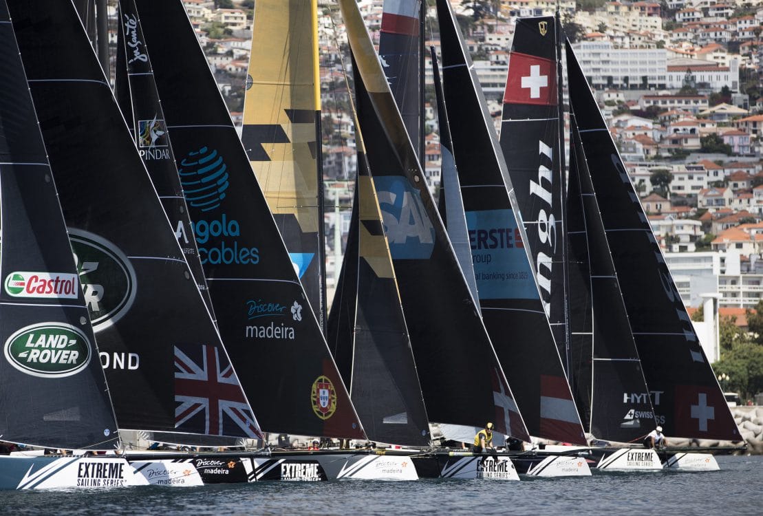 The Extreme Sailing Series 2016, Multihull, Foiling, Catamaran, GC32, Sailing, Racing, Day4