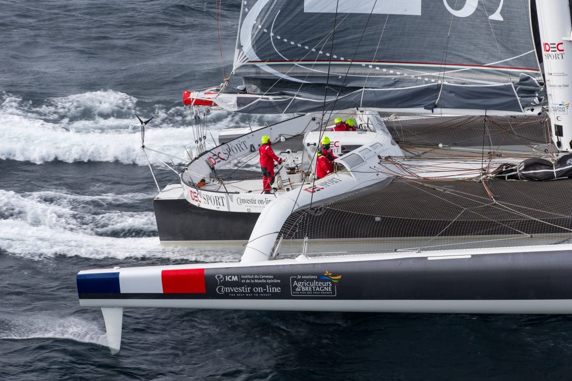 2016, joyon francis, idec sport, maxi-trimaran, record, trophee jules verne, trophy, multihull