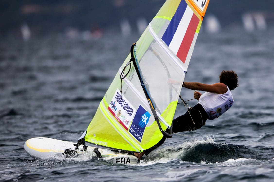 2017 World Cup Series Hyères, Classes, FRA 3 Thomas Goyard FRATG15, Olympic Sailing, Pedro Martinez, RS:X Men, Sailing Energy, World Cup Series Hyères 2017, World Sailing