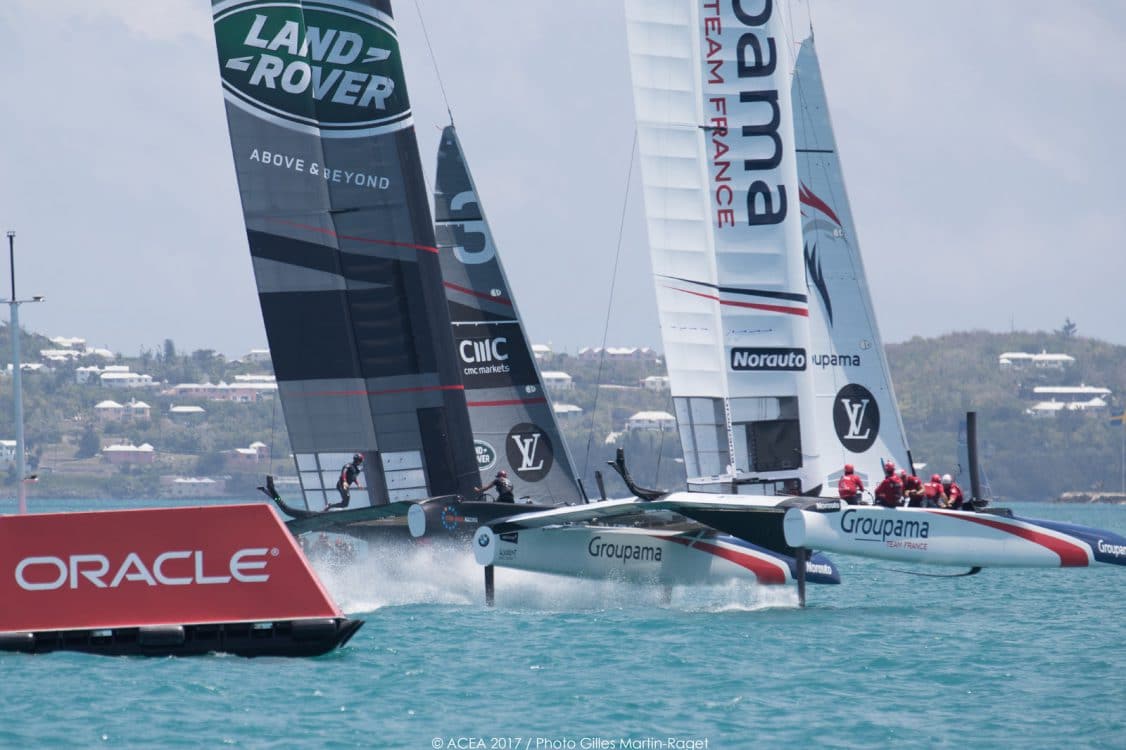 2017, 35th America's Cup Bermuda 2017, AC35, Sailing, North America, Bermuda, Groupama Team France, Land Rover BAR