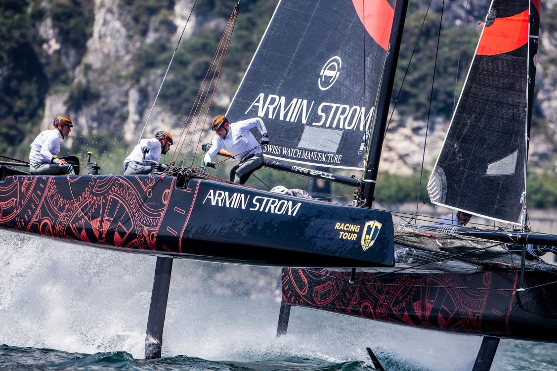 ARMIN STORM SAILING TEAM, Flavio Marazzi Erik Heil Alain Sign Iago Lopez Marra Frederico Melo Shane Diviney, GC 32, GC 32 RACING TOUR 2017, GC 32 Racing Tour, Garda, RIVA CUP, Rive del Garda