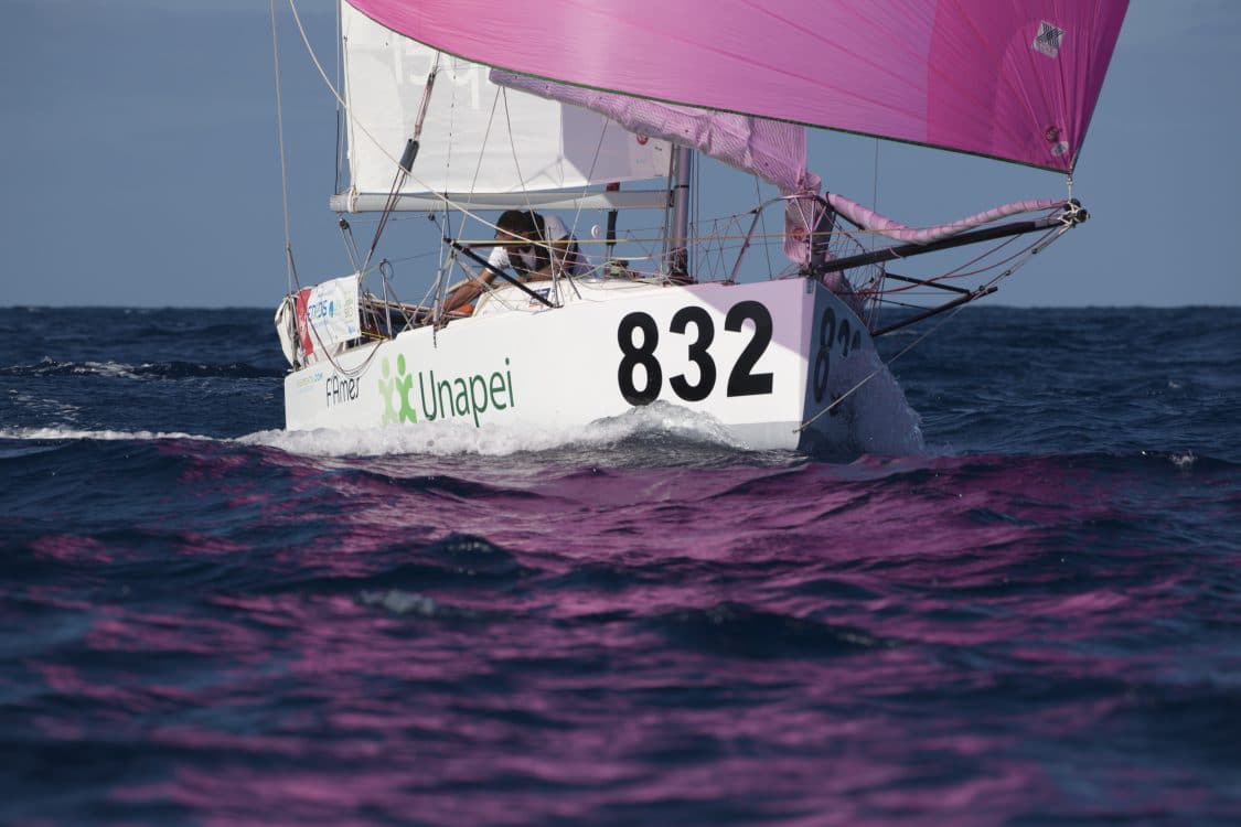 serie 832, prototype, plan nacira 2012, Julien MIZRACHI, france, fra, inscrit mini 2017, voile, course au large, classe mini 2017, mini transat, mini transat la boulangere, gran canaria, la rochelle, escale, espagne, depart