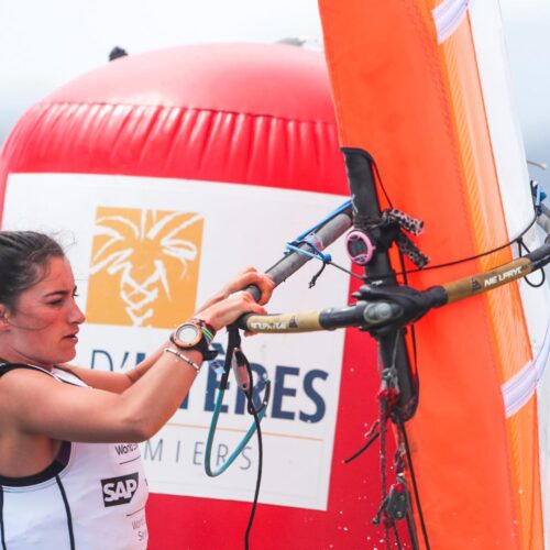 CLASSES, FRA 833 Rachel Chapot (W) RS:X Women, Olympic Sailing, RSX Girls, Sailing Energy, World Cup Series Hyeres, World Sailing